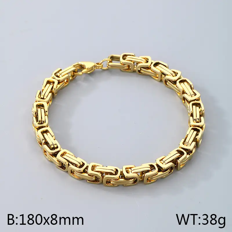 Bracelet homme acier inoxydable